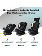 Lettas 360° i-Size 40-150cm Isofix gyerekülés, OUTLET termék