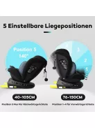 Lettas 360° i-Size 40-150cm Isofix gyerekülés, OUTLET termék