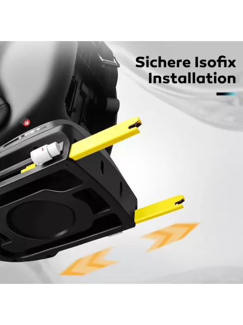 Lettas 360° i-Size 40-150cm Isofix gyerekülés, OUTLET termék
