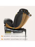  Lionelo Navy i-Size Isofix 360 fok 40-150 cm fekete gyerekülés, OUTLET termék