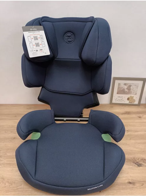  Cybex Solution X i-Fix gyerekülés Isofix i-Size 100-150cm-Blue Moon OUTLET termék
