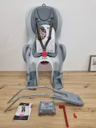 OKBaby 10+ biciklis gyerekülés, szürke-ezüst, OUTLET termék