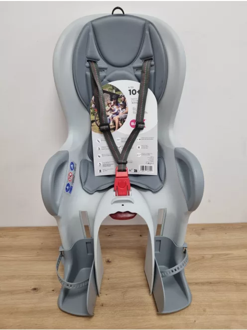 OKBaby 10+ biciklis gyerekülés, szürke-ezüst, OUTLET termék