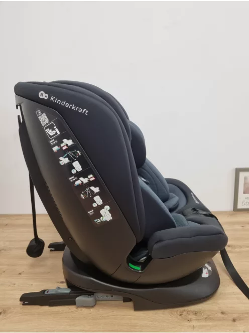  Kinderkraft Xpedition2 I-size autósülés 40-150 cm – graphite black OUTLET termék