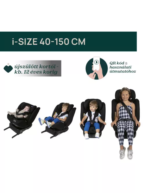 Chicco Unico Evo I-Size Isofix 360° 40-150cm gyerekülés, OUTLET termék