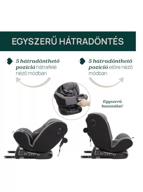 Chicco Unico Evo I-Size Isofix 360° 40-150cm gyerekülés, OUTLET termék