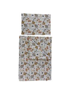   Soffi Baby ágynemû szett 2 részes 135x90 - 40x60cm Erdei állatok