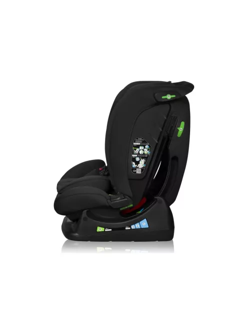 Lionelo Izzy I-size autós gyerekülés 40-150cm-fekete,OUTLET termék