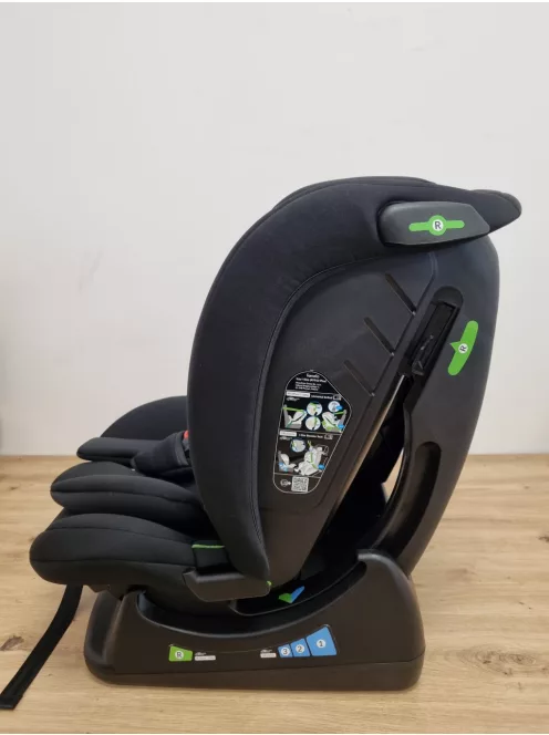 Lionelo Izzy I-size autós gyerekülés 40-150cm-fekete,OUTLET termék