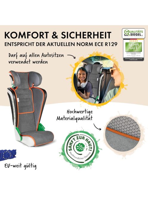 Noemi, összecsukható gyerekülés, 3-8 éves korig, Outlet termék.