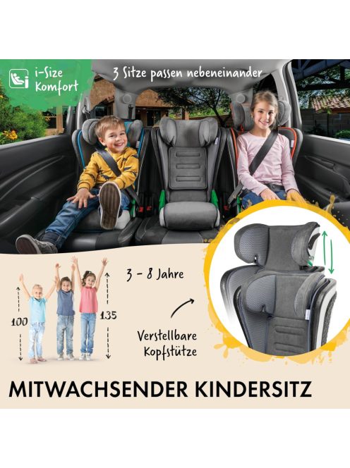 Noemi, összecsukható gyerekülés, 3-8 éves korig, Outlet termék.