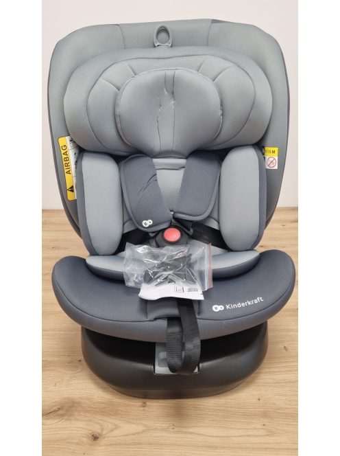 Kinderkraft gyerekülés I-Grow i-Size Isofix 40-150cm szürke. OUTLET termék