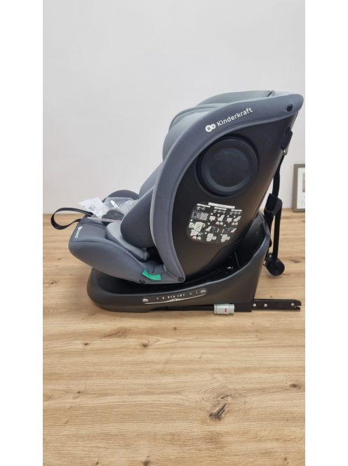 Kinderkraft gyerekülés I-Grow i-Size Isofix 40-150cm szürke. OUTLET termék