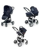 Foppapedretti Supertres travel system-Denim Ocean, OUTLET termék