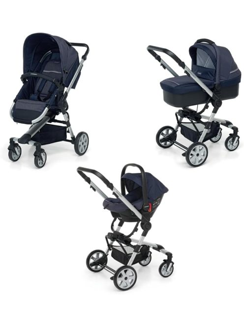 Foppapedretti Supertres travel system-Denim Ocean, OUTLET termék