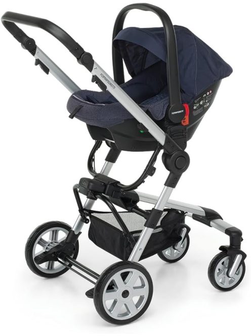 Foppapedretti Supertres travel system-Denim Ocean, OUTLET termék