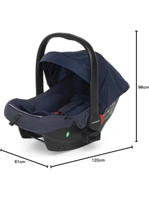Foppapedretti Supertres travel system-Denim Ocean, OUTLET termék