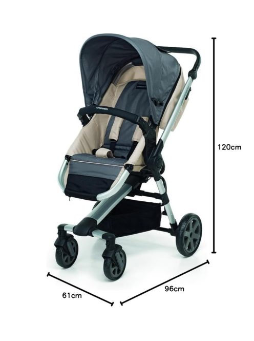 Foppapedretti Supertres travel system-Silver, OUTLET termék