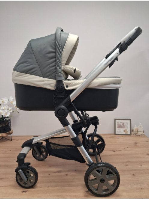 Foppapedretti Supertres travel system-Silver, OUTLET termék