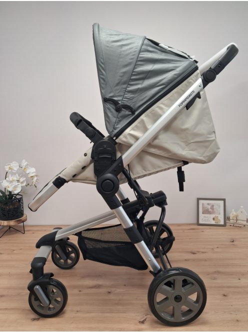 Foppapedretti Supertres travel system-Silver, OUTLET termék