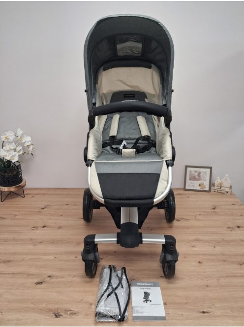 Foppapedretti Supertres travel system-Silver, OUTLET termék