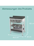 Bebeconfort Dolphy 2 az 1-ben kádállvány és pelenkázó, OUTLET termék