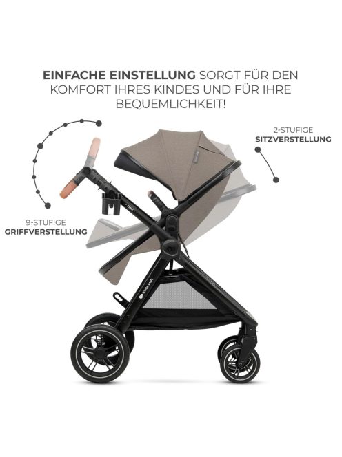 Kinderkraft ESME 3 az 1-ben babakocsi OUTLET termék.