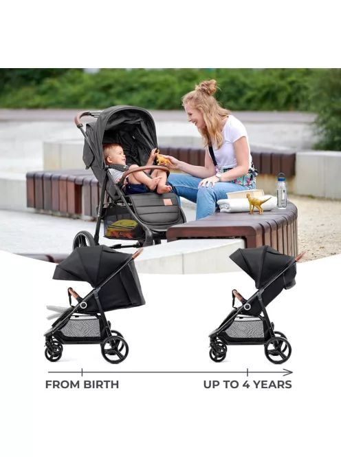 Kinderkraft Grande Plus babakocsi, 22 kg-ig, OUTLET termék