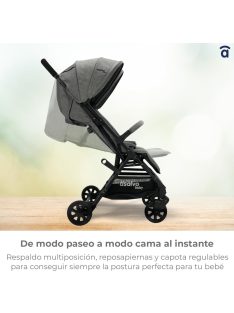 Asalvo Henry ikerbabakocsi-szürke, OUTLET termék