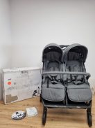 Asalvo Henry ikerbabakocsi-szürke, OUTLET termék