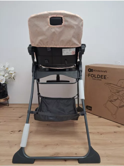 Kinderkraft FOLDEE etetőszék, 6 hó kortól, OUTLET termék
