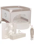 Lionelo Bonnie utazójáróka 100x100cm Beige sand, OUTLET termék