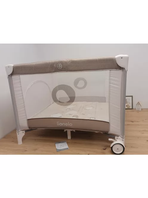 Lionelo Bonnie utazójáróka 100x100cm Beige sand, OUTLET termék