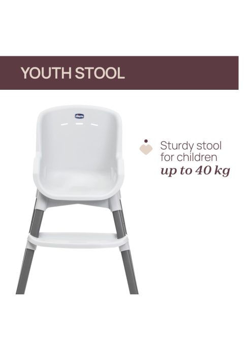 Chicco Zest szürke etetőszék, OUTLET termék