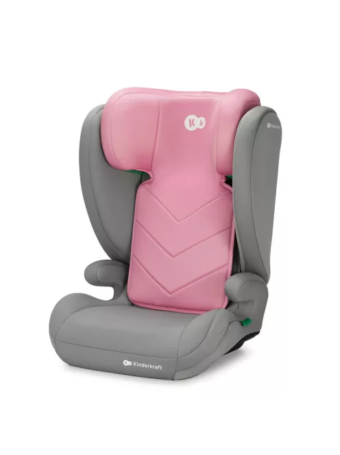 Kinderkraft I-SPARK i-Size 100-150cm gyerekülés, pink- OUTLET termék
