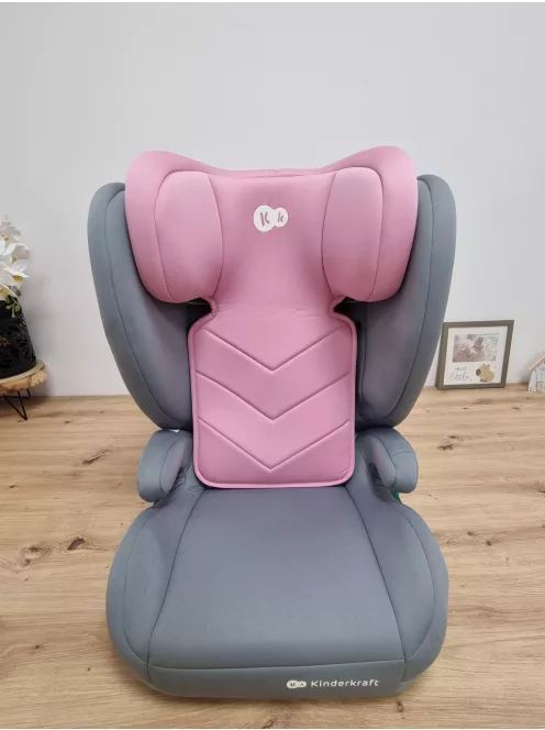 Kinderkraft I-SPARK i-Size 100-150cm gyerekülés, pink- OUTLET termék