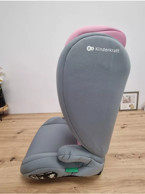 Kinderkraft I-SPARK i-Size 100-150cm gyerekülés, pink- OUTLET termék