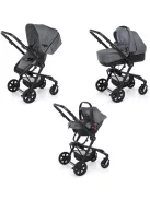 Foppapedretti UP3 3 részes babakocsiszett-Titanium, OUTLET termék