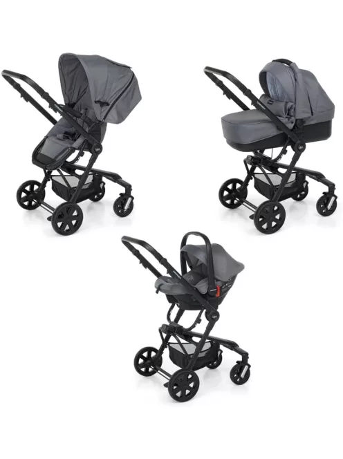 Foppapedretti UP3 3 részes babakocsiszett-Titanium, OUTLET termék