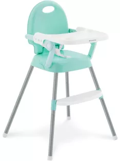 KikkaBoo Sponny 3 in 1 etetőszék-menta,OUTLET termék 