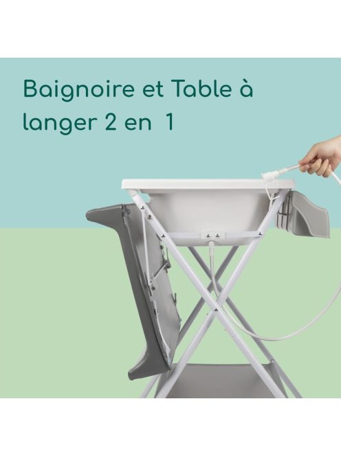 Bebeconfort Baltic babafürdető és pelenkázóasztal, OUTLET termék