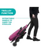 Chicco TrolleyMe sportbabakocsi 0-15kg, Aurora Pink. OUTLET termék