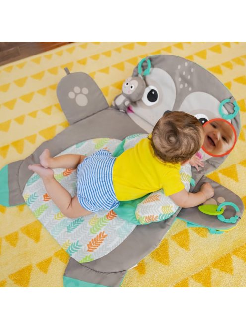 Bright Starts Tummy Time játszószőnyeg-lajhár, OUTLET termék