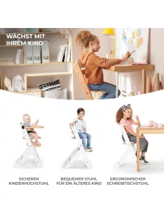  Kinderkraft Enock fa etetőszék, OUTLET termék