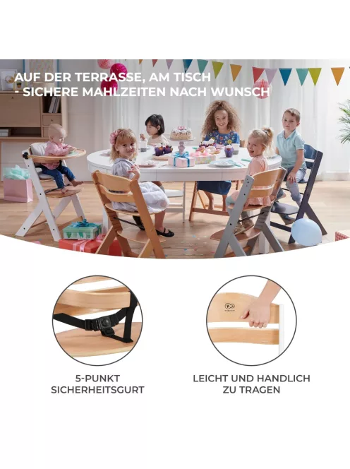  Kinderkraft Enock fa etetőszék, OUTLET termék