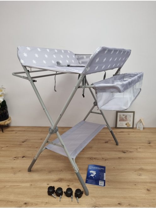 Mobiclinic Zoey összecsukható és állítható pelenkázóasztal, OUTLET termék