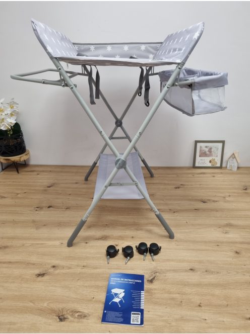 Mobiclinic Zoey összecsukható és állítható pelenkázóasztal, OUTLET termék