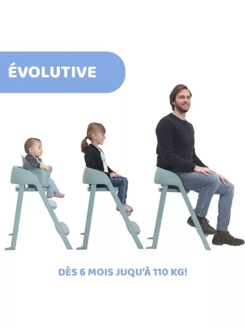 Chicco Crescendo Lite etetőszék-Como zöld, OUTLET termék