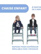 Chicco Crescendo Lite etetőszék-Como zöld, OUTLET termék