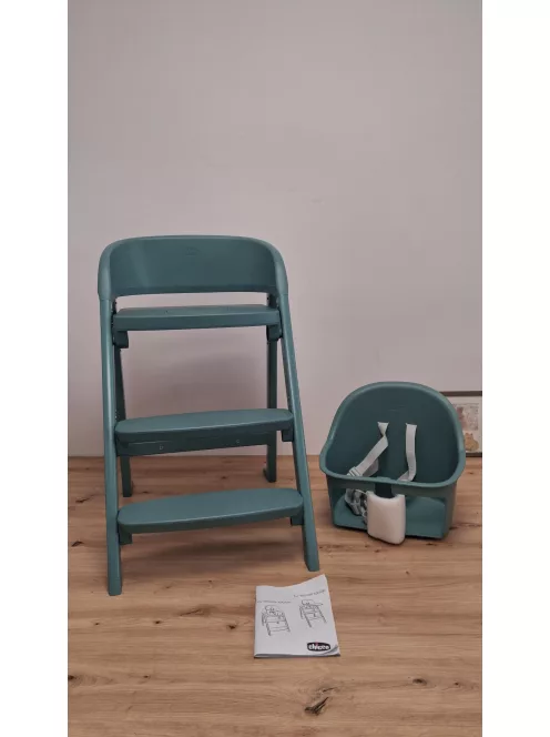Chicco Crescendo Lite etetőszék-Como zöld, OUTLET termék